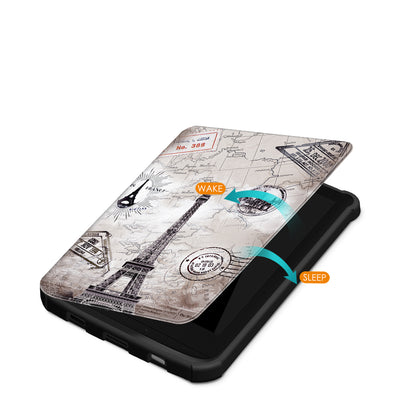 Universal Pattern Printing Leather Tablet Protective Case for PocketBook 616/627/632/632 Plus