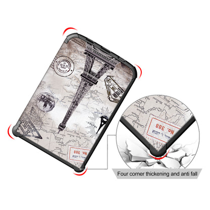 Universal Pattern Printing Leather Tablet Protective Case for PocketBook 616/627/632/632 Plus