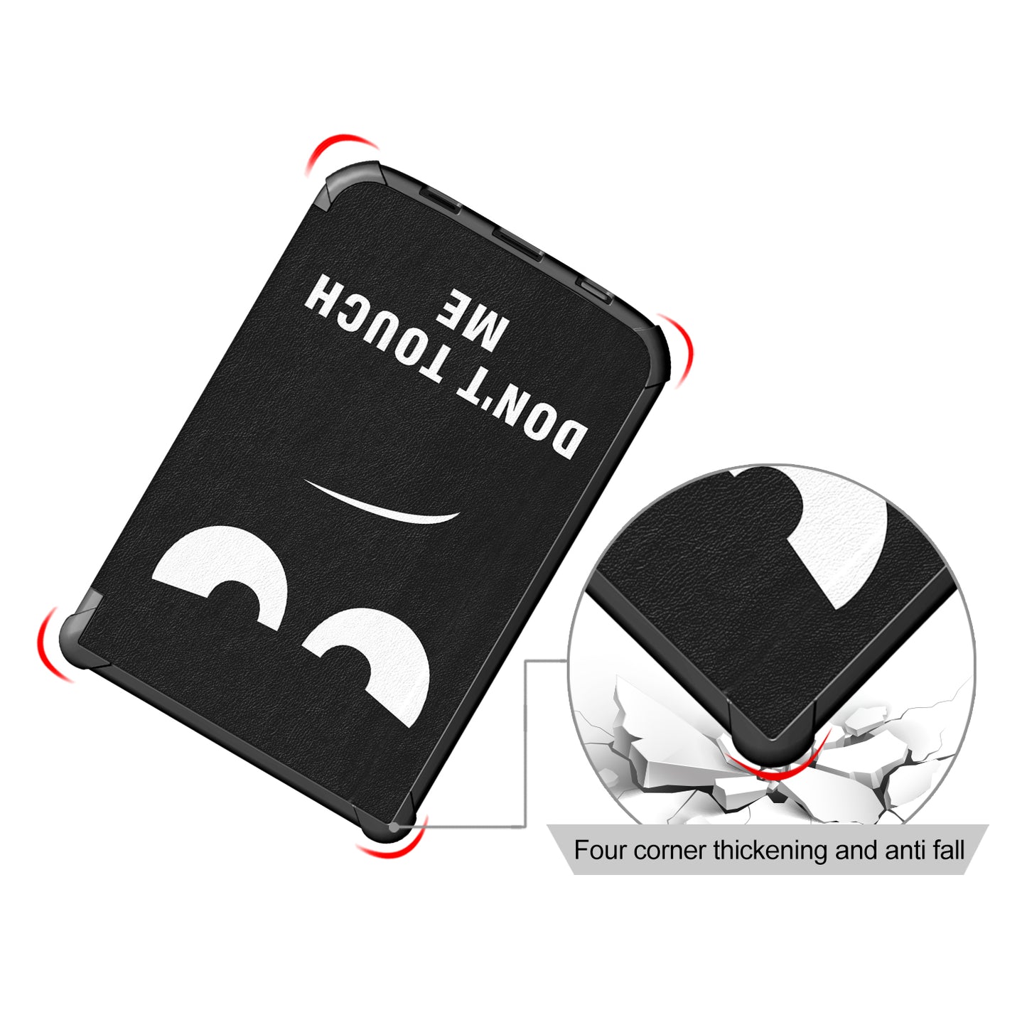 Universal Pattern Printing Leather Tablet Protective Case for PocketBook 616/627/632/632 Plus