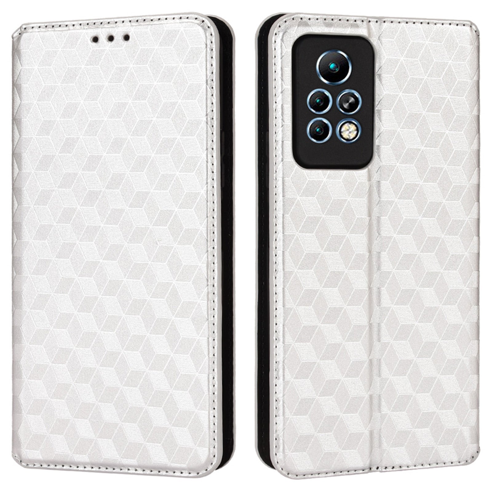For Infinix Note 11 Pro/X697 Stand Wallet Phone Protective Cover Imprinted Pattern Cell Phone Case PU Leather + TPU Phone Case