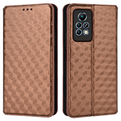 For Infinix Note 11 Pro/X697 Stand Wallet Phone Protective Cover Imprinted Pattern Cell Phone Case PU Leather + TPU Phone Case