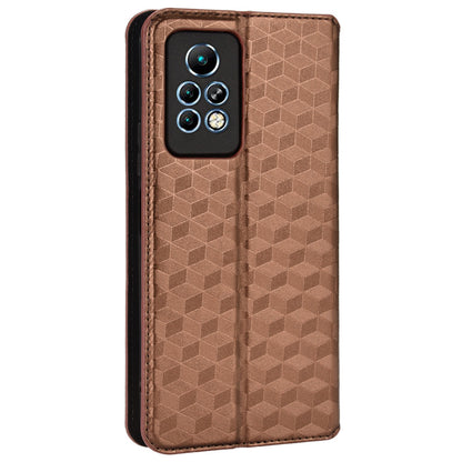 For Infinix Note 11 Pro/X697 Stand Wallet Phone Protective Cover Imprinted Pattern Cell Phone Case PU Leather + TPU Phone Case