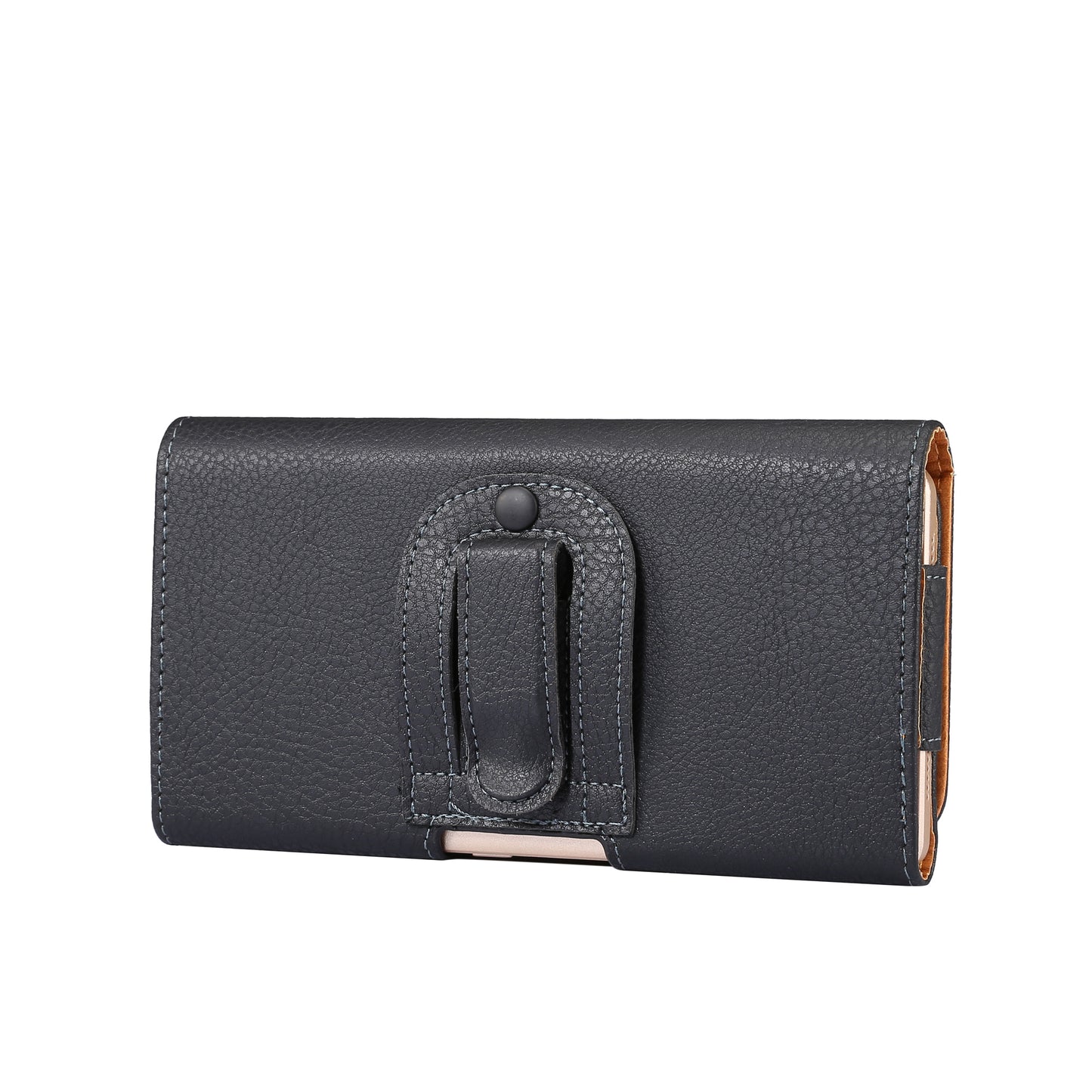 Litchi Texture PU Leather Hidden Magnetic Flip Waistband Holster for Xiaomi Mi Max Etc, Holster outer dimension: 180 x 95 x 18mm