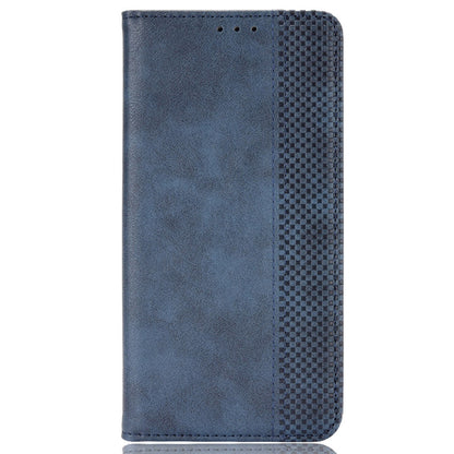 Retro Texture PU Leather Stand Case for Oukitel WP18, Magnetic Auto-absorbed Phone Wallet Cover