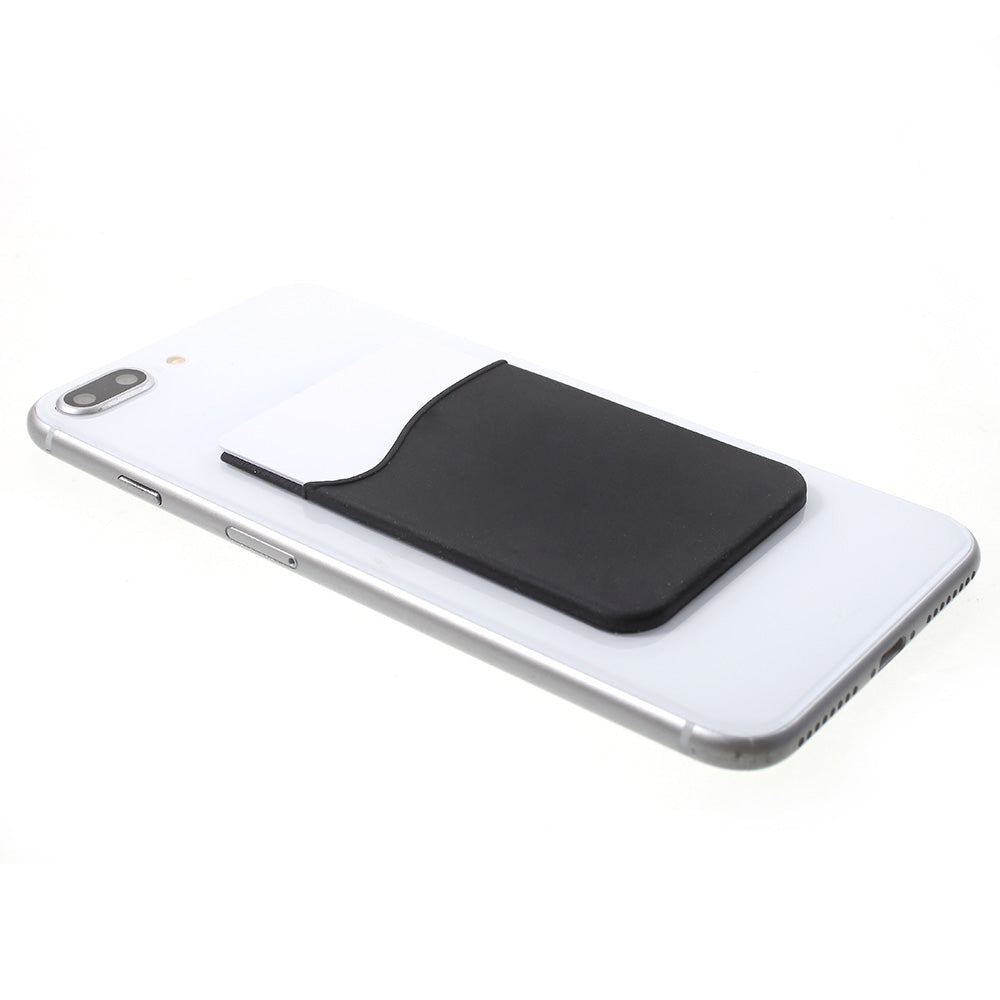 100Pcs/Set Silicone Adhesive Credit/ID Card Holder for All Phones