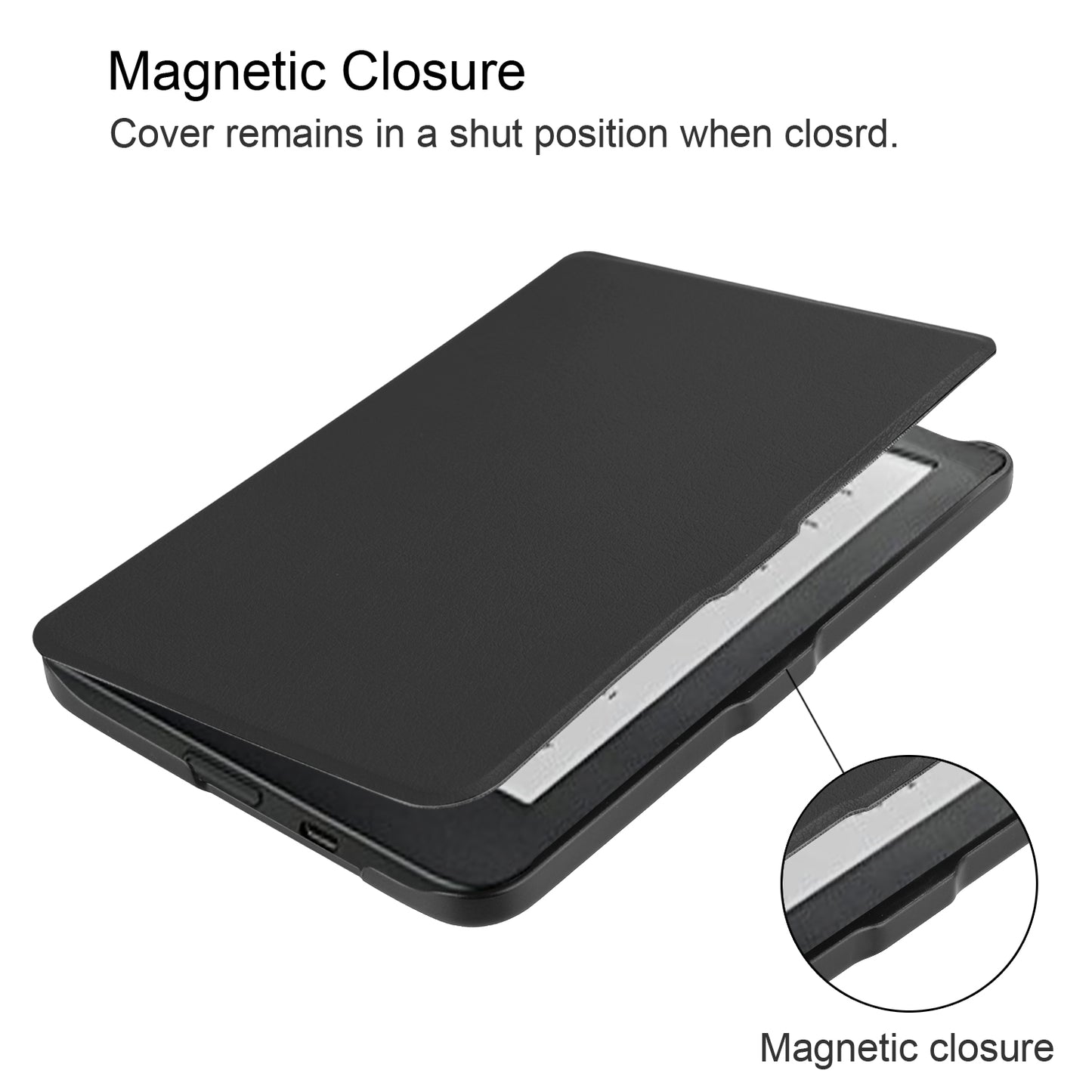PU Leather Smart Magnetic Flip Casing for Kobo Clara HD
