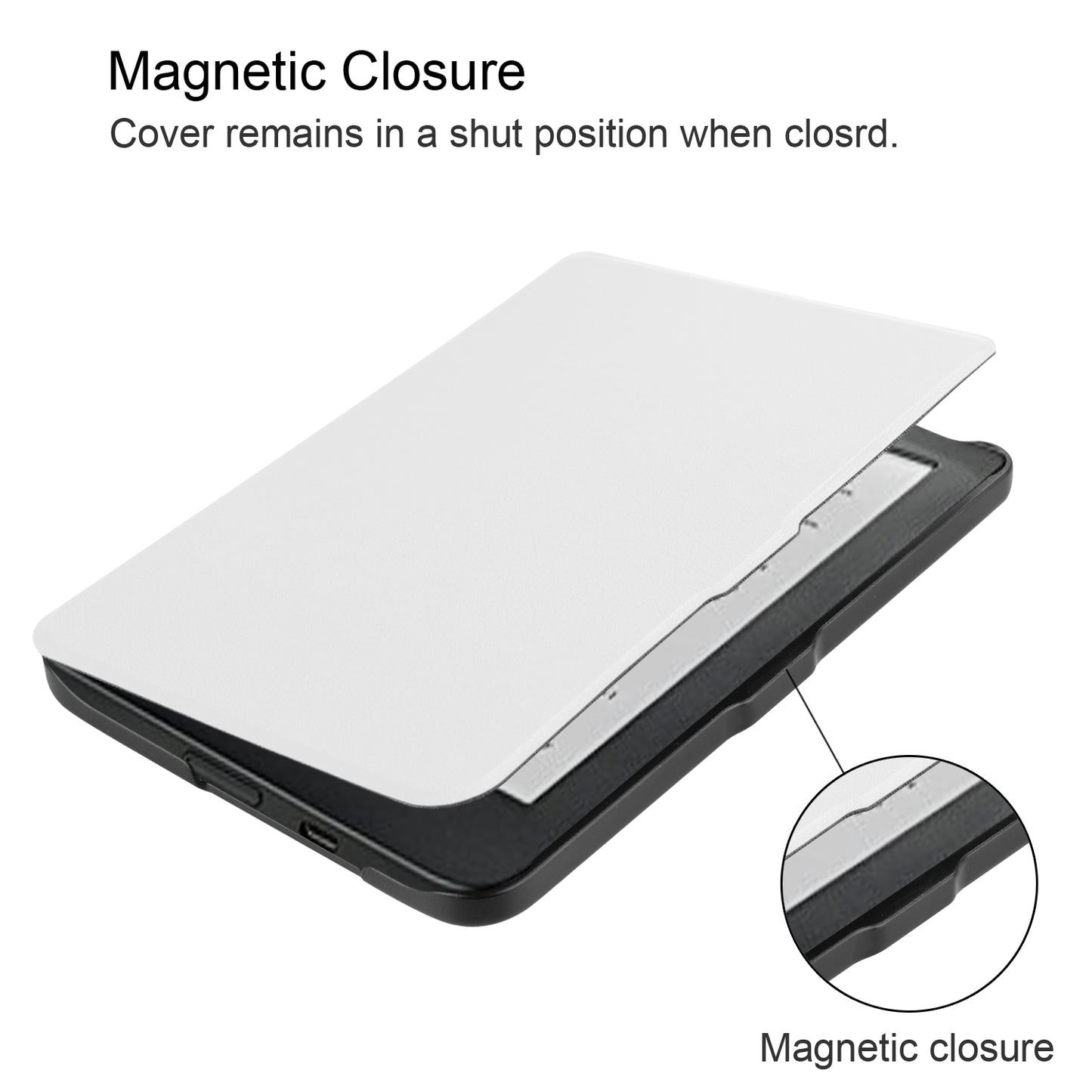 PU Leather Smart Magnetic Flip Casing for Kobo Clara HD