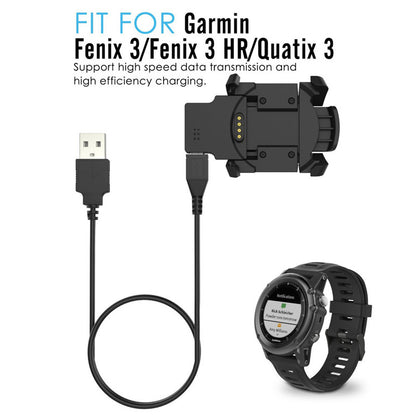 Charging Dock Cradle + USB Data Sync Charge Cable for Garmin Fenix 3 HR/Fenix3/Quatix 3