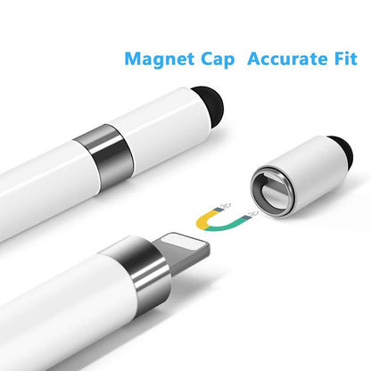 Magnetic Pen Cap Replacement with Silicone Head for Apple Pencil