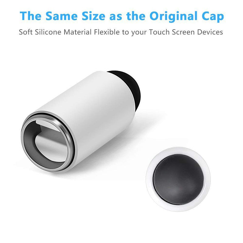 Magnetic Pen Cap Replacement with Silicone Head for Apple Pencil