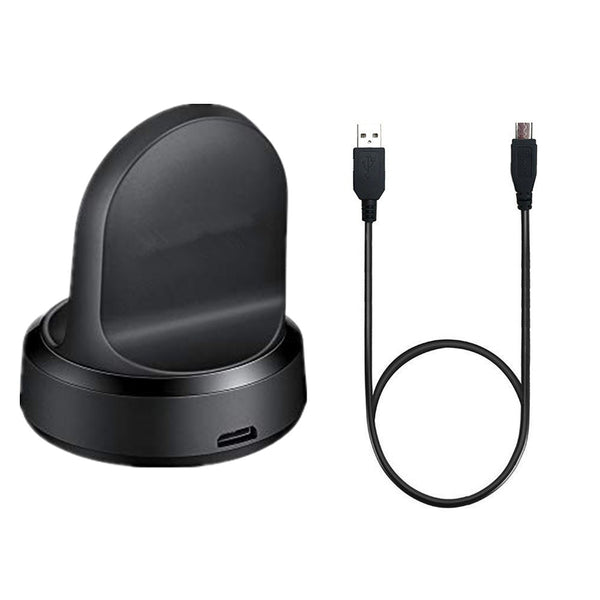 Smart Watch Wireless Charging Dock Cradle with Cable for Samsung Galaxy Watch 46mm SM-R800/42mm SM-R810 (EP-YO805)