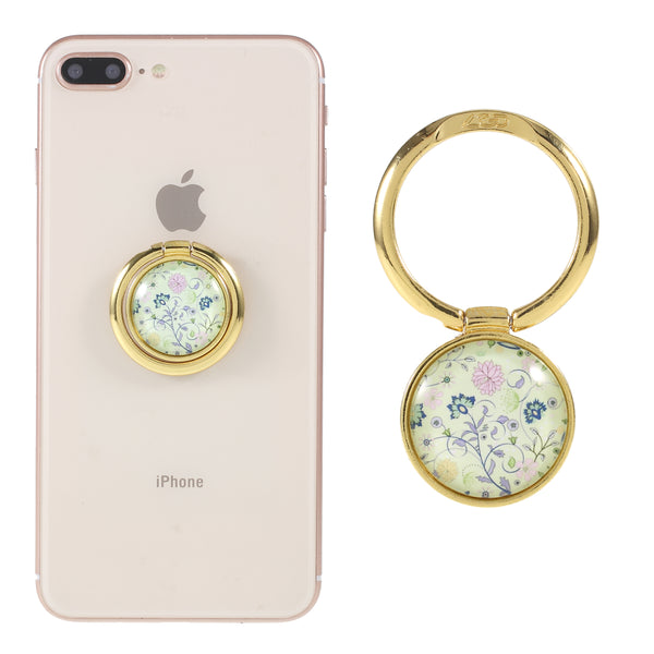 LGD Classic Floral Series Finger Ring Grip Holder Mounts for Mobile Phone