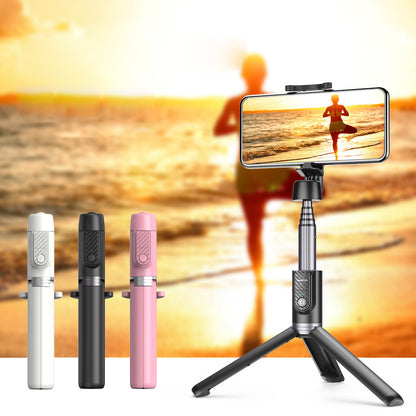 MAGIC SHADOW M12 Portable Extendable Phone Selfie Stick Tripod with Bluetooth Remote Control