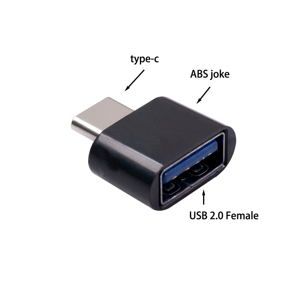 1344T Type C OTG USB 3.1 to USB 2.0 Adapter Connector High Speed Cell Phone Converter for Samsung Hauwei