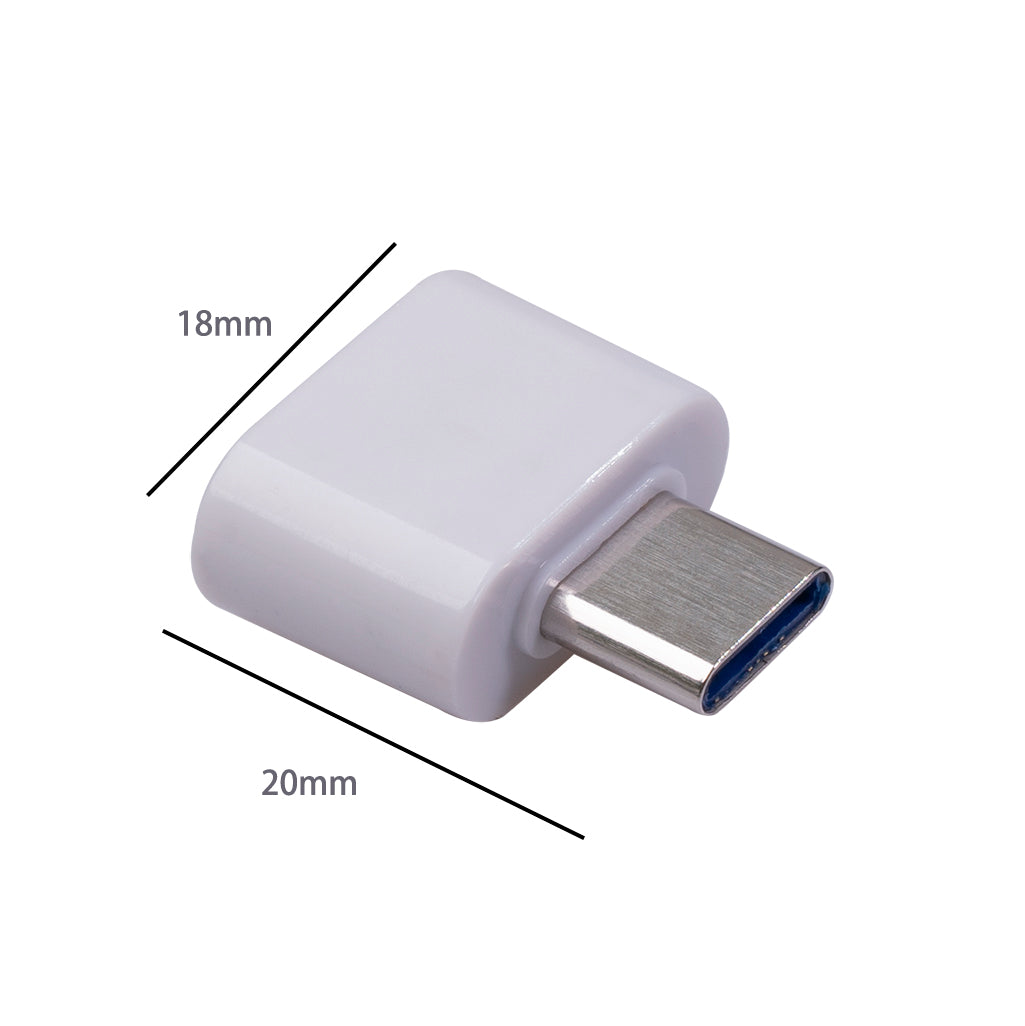 1344T Type C OTG USB 3.1 to USB 2.0 Adapter Connector High Speed Cell Phone Converter for Samsung Hauwei