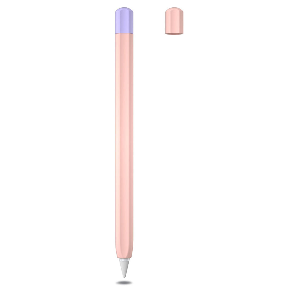 For Huawei M-Pencil 2nd Generation Stylus Liquid Silicone Sleeve Cover Soft Smooth Grip Anti-Slip Protective Skin Case with Pen Cap