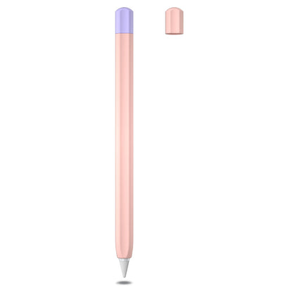 For Huawei M-Pencil 2nd Generation Stylus Liquid Silicone Sleeve Cover Soft Smooth Grip Anti-Slip Protective Skin Case with Pen Cap