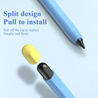 For Honor Magic-Pencil 2 Soft Liquid Silicone Sleeve Cover Pen Holder Protective Skin Case Non-Slip Smooth Grip Accessories with Pen Cap