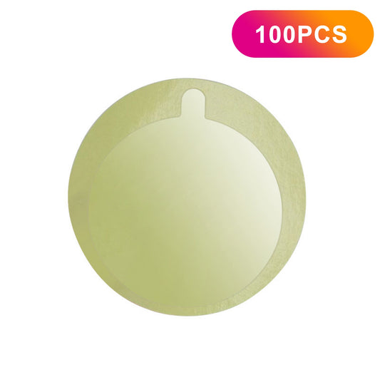 100Pcs/Pack Transparent Adhesive Replacement PVC Sticker Pad Film for Mount Magnetic Plate