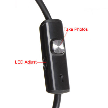 2m Tough Cable AN97 Waterproof Micro USB Endoscope Snake Tube Inspection Camera for Android Phone with OTG