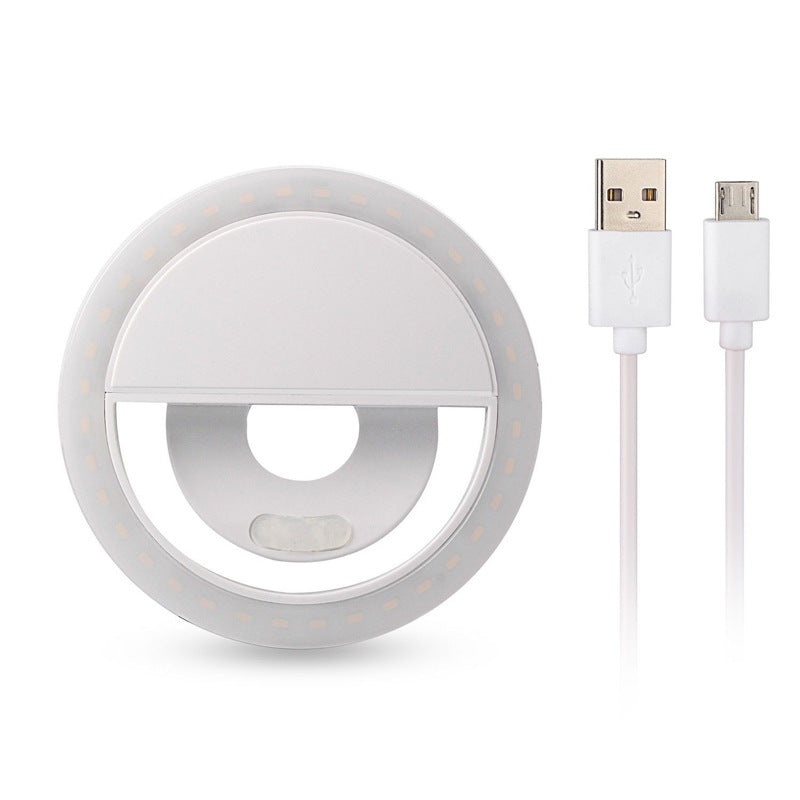 Universal Portable Clip-On 36 LED Dimmable Selfie Light Fill-in Light Pocket Spotlight