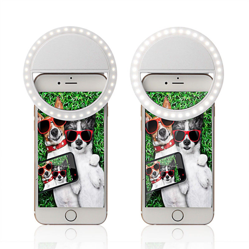 Universal Portable Clip-On 36 LED Dimmable Selfie Light Fill-in Light Pocket Spotlight