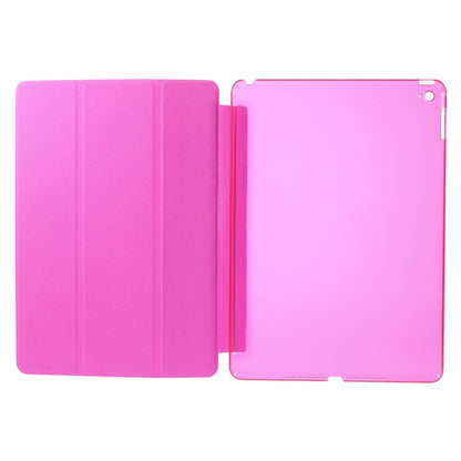 For iPad 9.7-inch (2018)/9.7-inch (2017)/Air 2/Air Tri-fold Stand Leather Cell Phone Casing