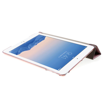 For iPad 9.7-inch (2018)/9.7-inch (2017)/Air 2/Air Tri-fold Stand Leather Cell Phone Casing