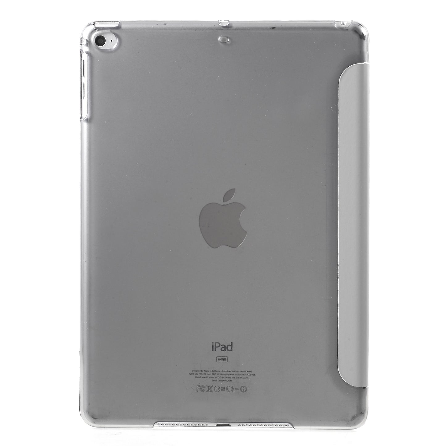 For iPad 9.7-inch (2018)/9.7-inch (2017)/Air 2/Air Tri-fold Stand Leather Cell Phone Casing