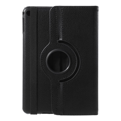 For iPad mini 4 Lychee 360-Rotation Leather Stand Case Cover