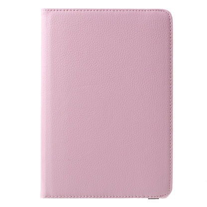 For iPad mini 4 Lychee 360-Rotation Leather Stand Case Cover