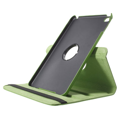 For iPad mini 4 Lychee 360-Rotation Leather Stand Case Cover