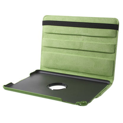 For iPad mini 4 Lychee 360-Rotation Leather Stand Case Cover