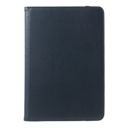 For iPad mini 4 Lychee 360-Rotation Leather Stand Case Cover