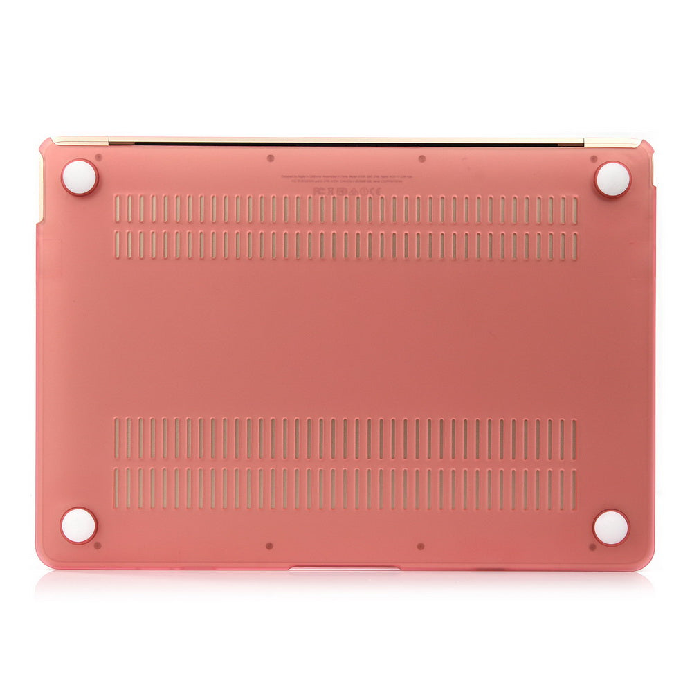 Pink Matte Plastic Hard Cover for MacBook 12-inch with Retina Display(2015)