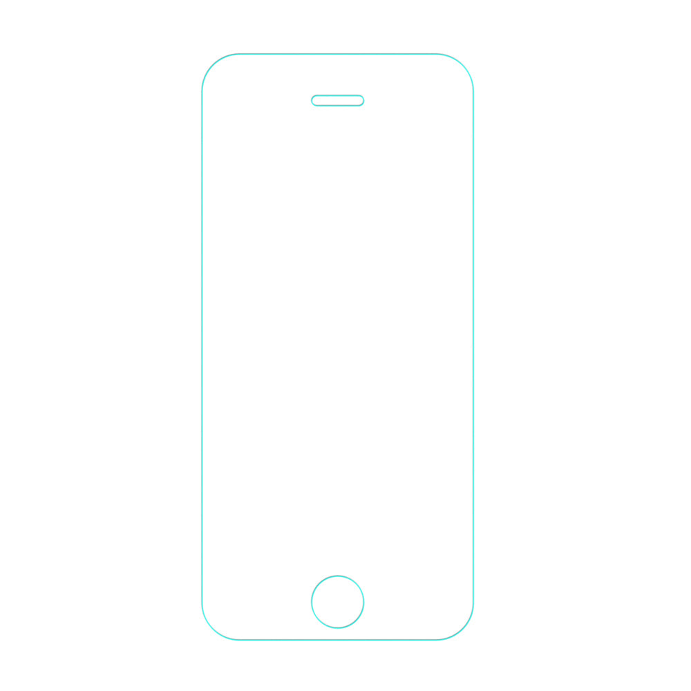 0.15mm Tempered Glass Screen Protective Film for iPhone SE 5s 5 5c