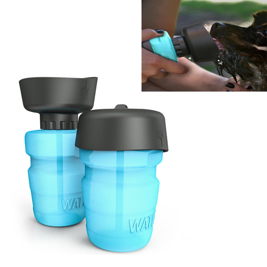 TG-BL038 Portable Dog Water Bottle Squeeze Type Puppy Cat Portable Travel Outdoor Drinking Water Cup