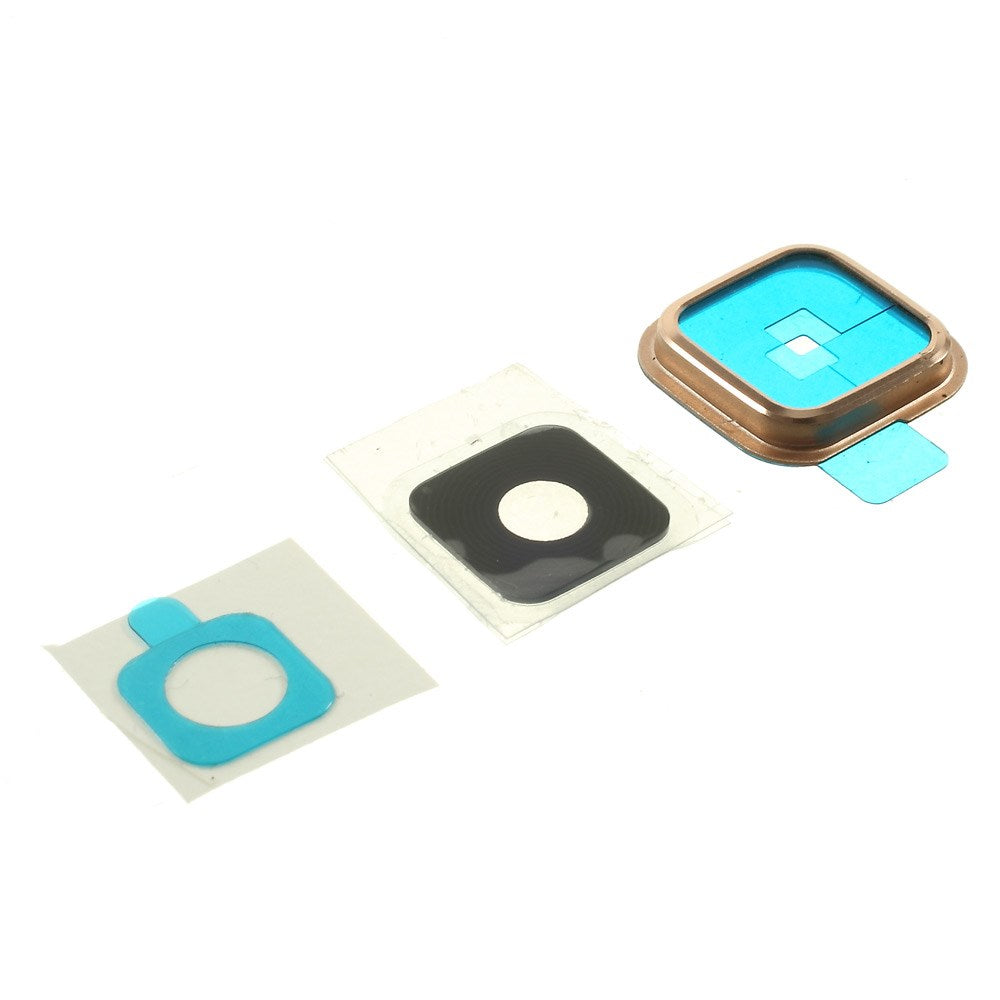Plastic Camera Lens &amp; Bezel &amp; Sticker Repair Part for Samsung Galaxy S5