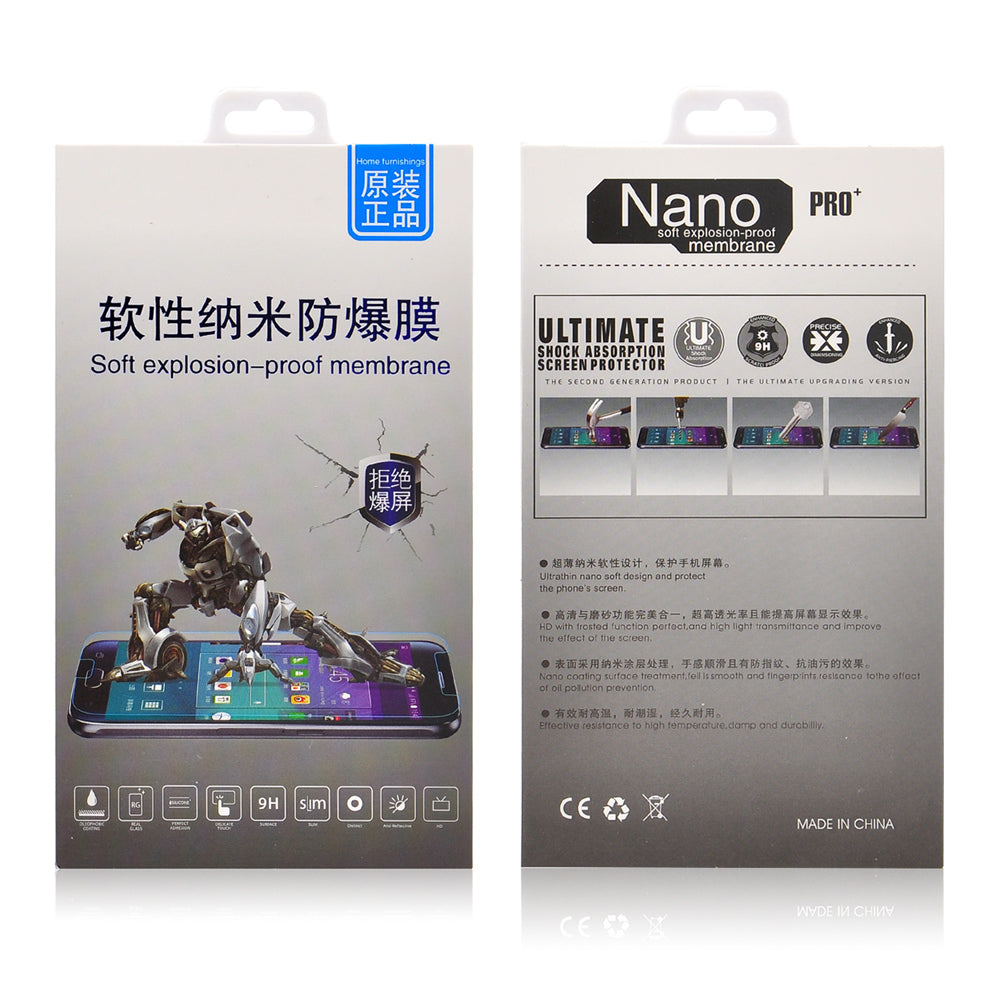 0.1mm Curved Full Coverage TPU Screen Film for Samsung Galaxy S6 edge G925 Explosion-proof