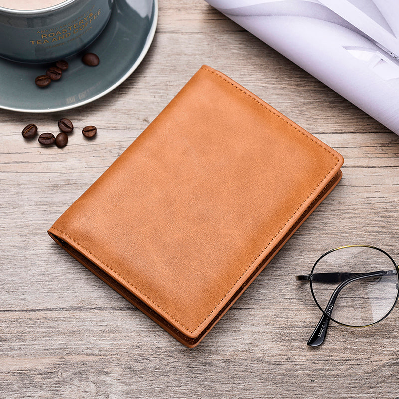 Vintage Multi-function Genuine Leather Card Holder