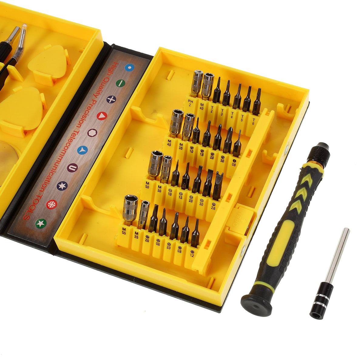 IRON SPIDER 38 in 1 Professional Screwdriver Mobile Phone Repair Tool Set for iPhone Samsung Sony HTC LG