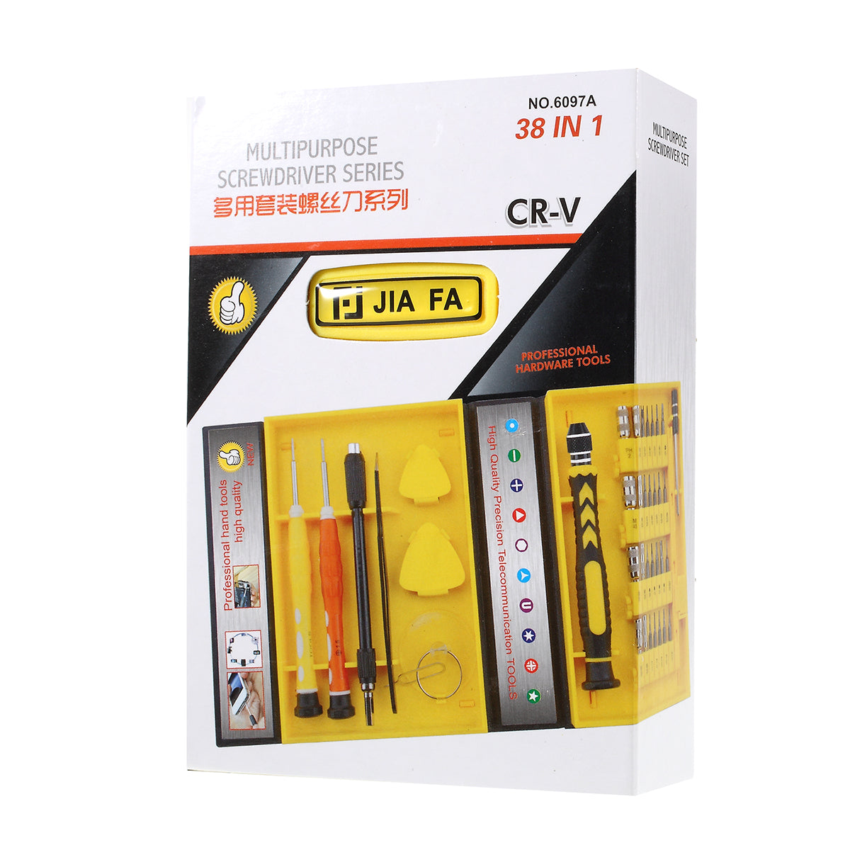 IRON SPIDER 38 in 1 Professional Screwdriver Mobile Phone Repair Tool Set for iPhone Samsung Sony HTC LG