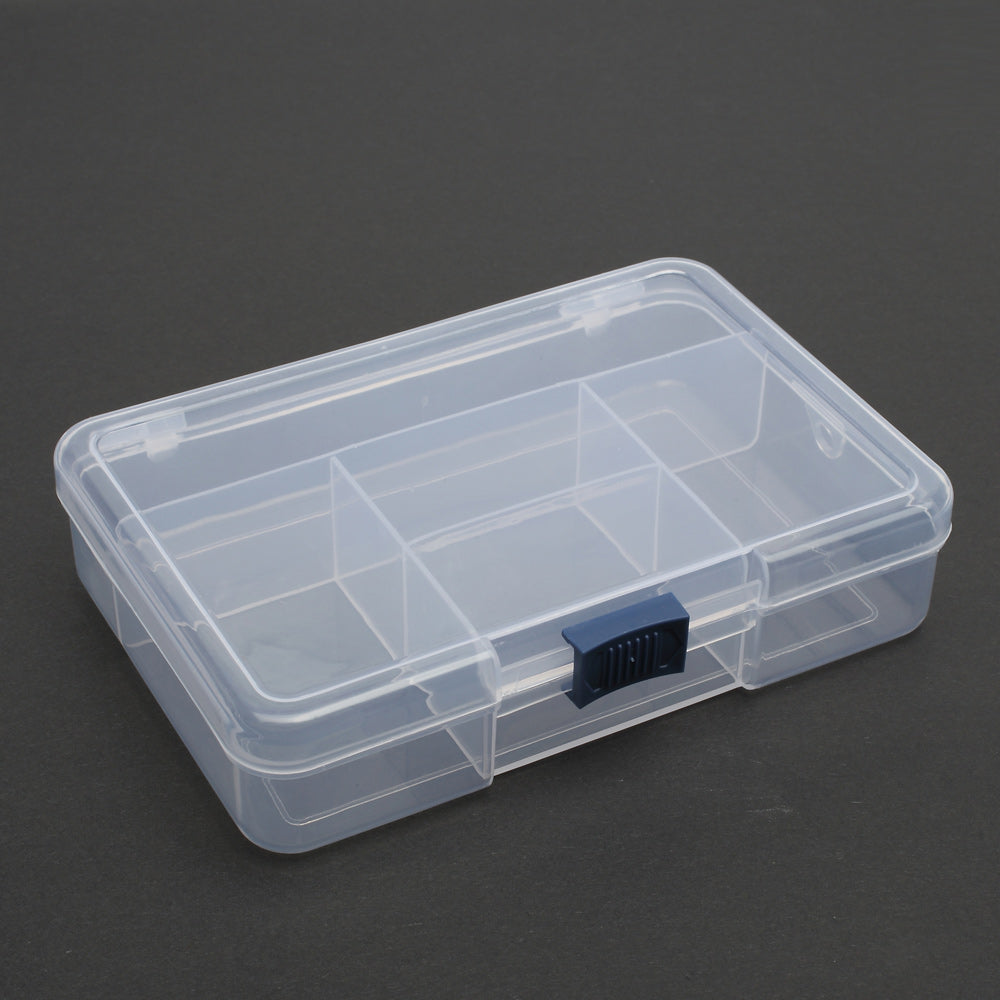 BEST 5 Slots Small Parts Component Storage Box Case Organizer, Size: 120 x 70mm