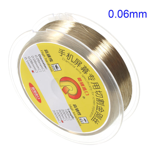 1000m Diamante Wire for Mobile Phone LCD Screen Separation