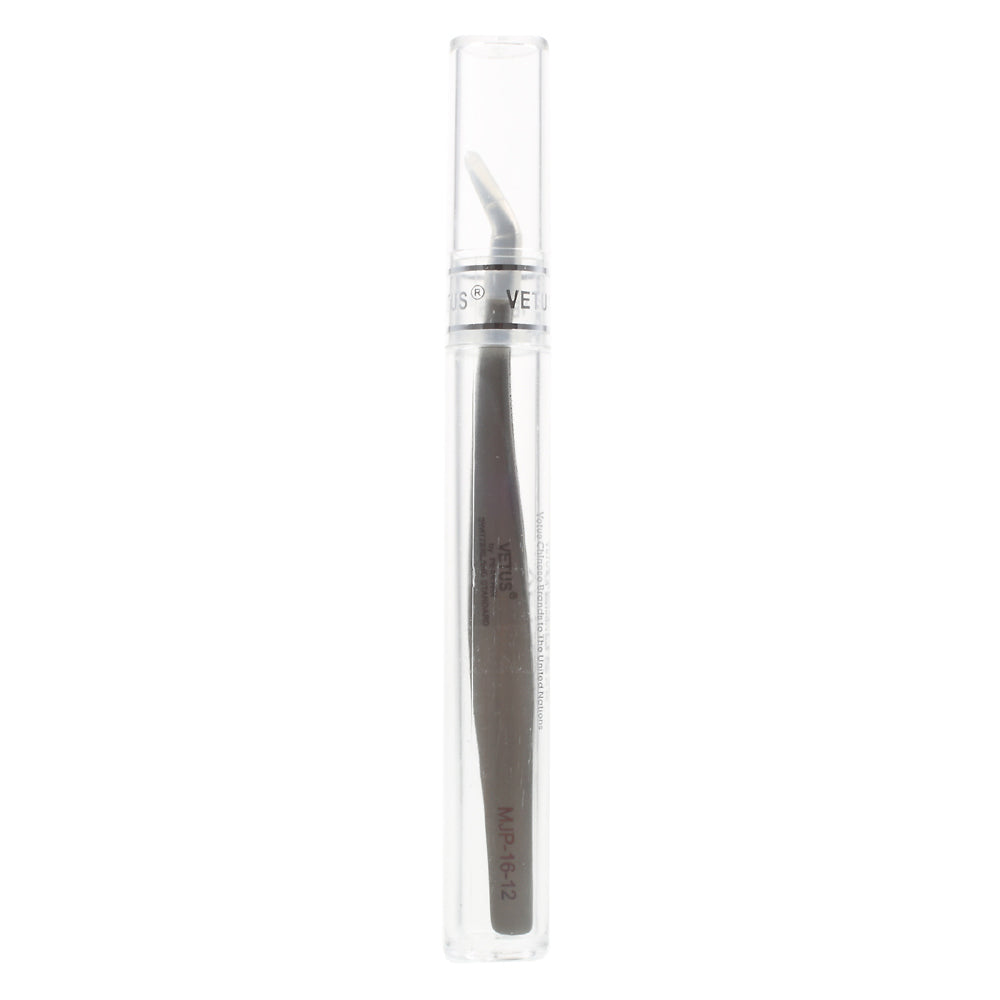 VETUS MJP-16-12 VETUS High Strength Stainless Steel Professional Curved Tip Tweezers Repair Tool