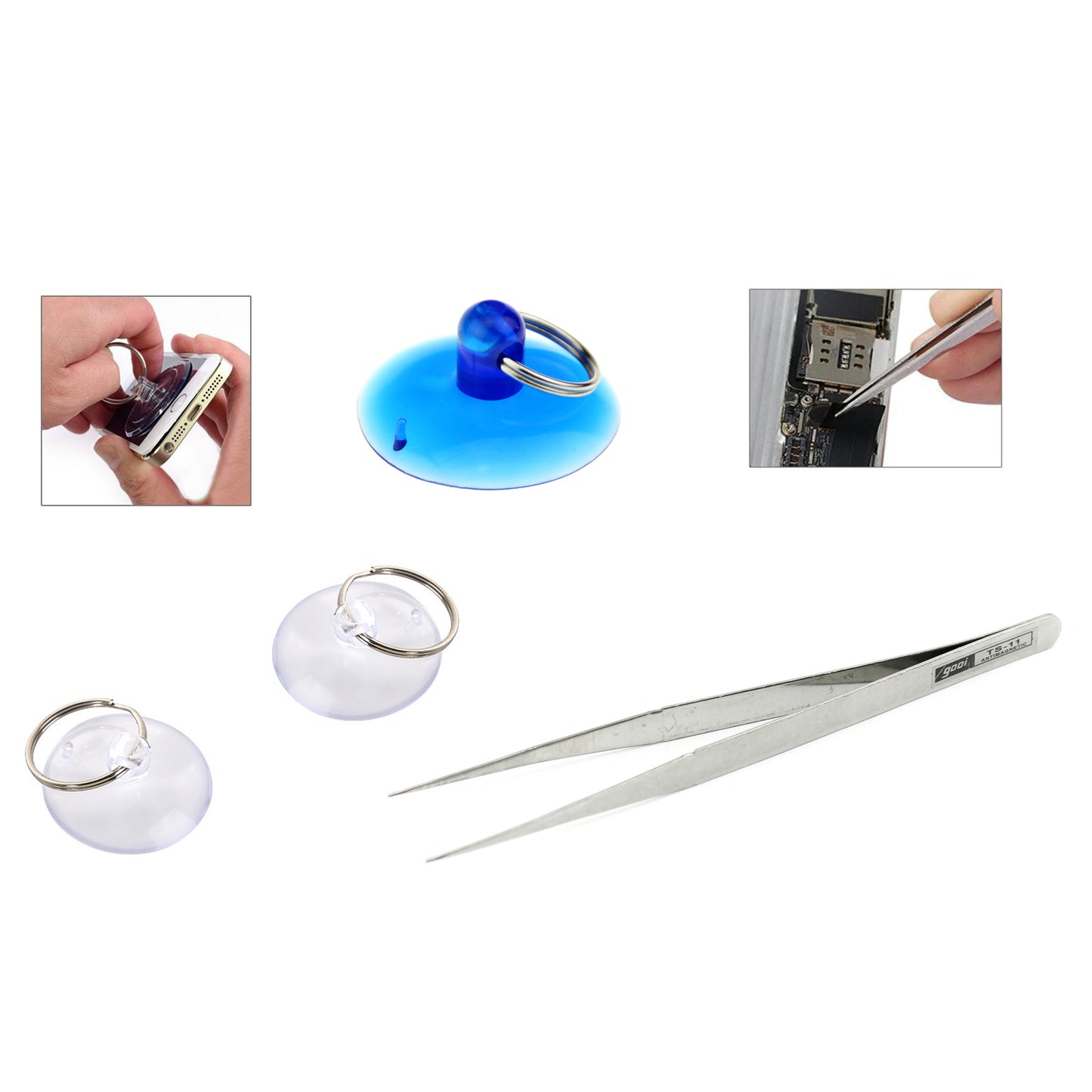 JF-8133 15-in-1 Mobile Tablet Opening Repair Tool Set