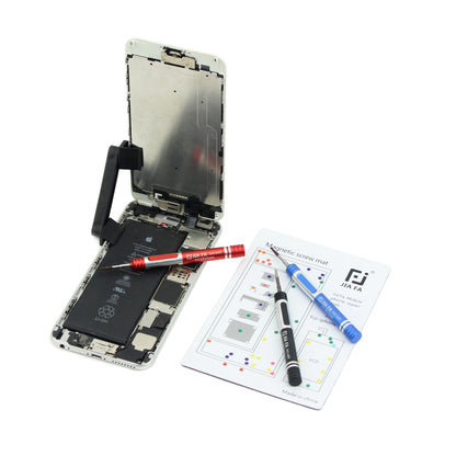 JF-870 Magnetic Screw Mat Mobile Phone Repair Tool for iPhone 8 4.7 inch