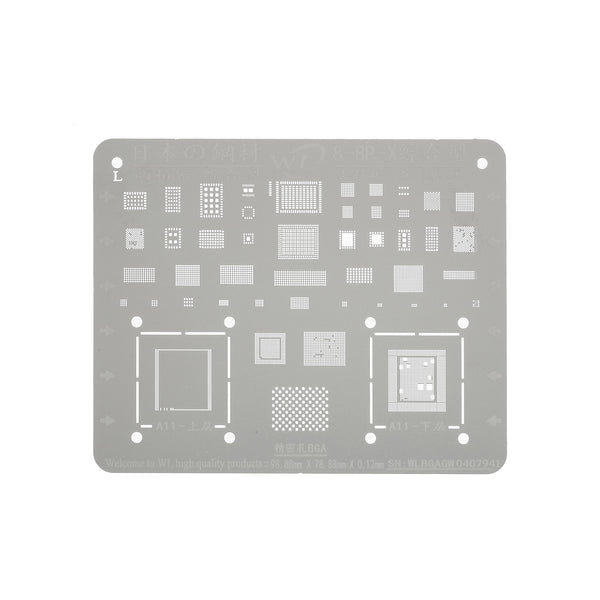 IC BGA Rework Reballing Stencil Templates for iPhone 8 4.7-inch / 8 Plus 5.5 inch