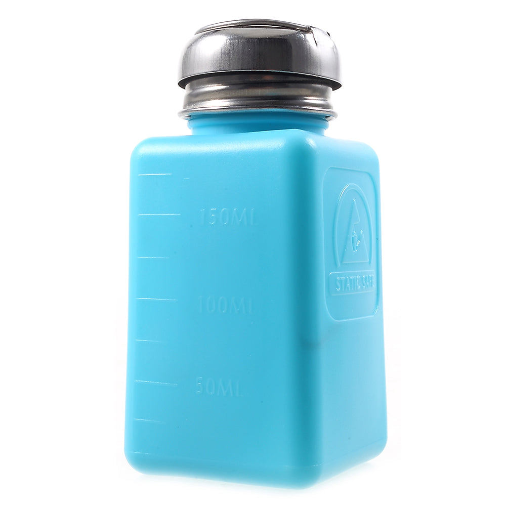 180ML Plastic Liquid Alcohol Bottle ESD Fluid Dispenser