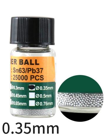 1 Bottle Tin BGA Reballing Soldering Balls for BGA Rework Repair Tools